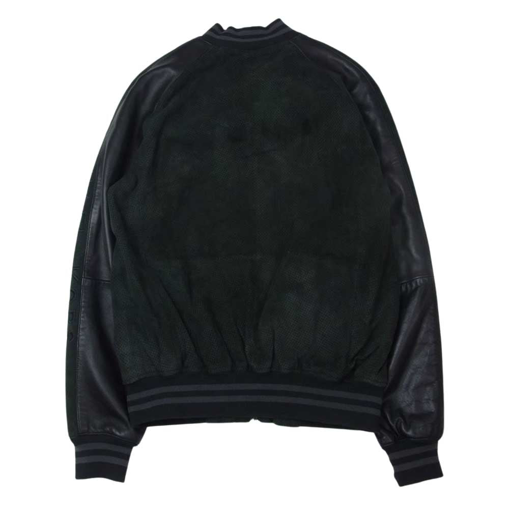 Michael Kors マイケルコース レザー スエード リブ ブルゾン ジャケット ブラック系 XS【中古】