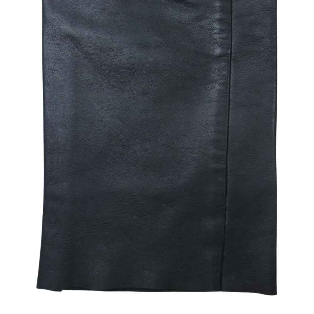 schott ショット バイカータグ レザー パンツ ブラック系 30【中古】