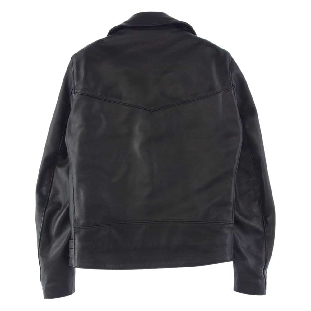 Lewis Leathers ルイスレザー LIGHTNING ライトニング レザー ダブル ライダース ジャケット ブラック系 38【中古】