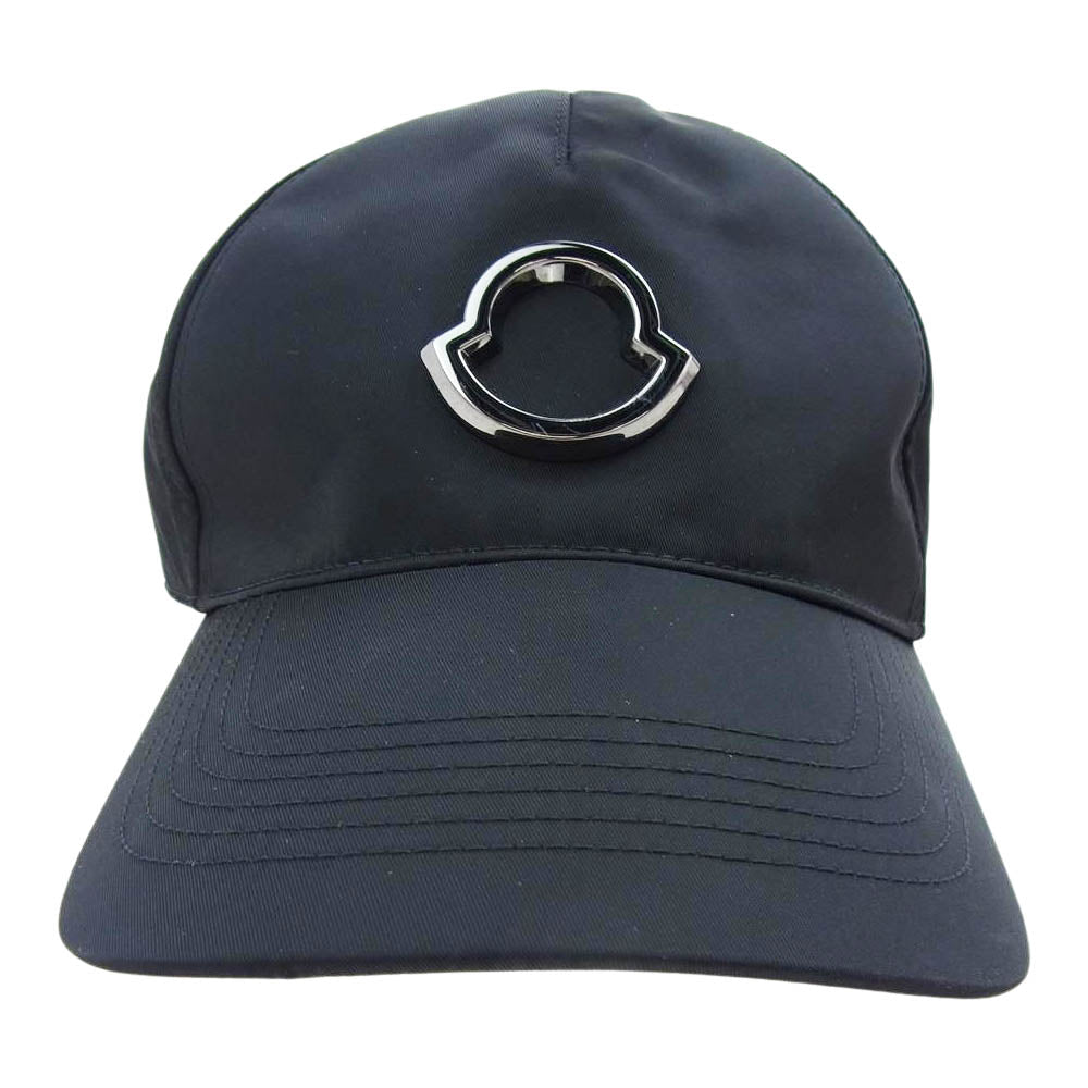 MONCLER モンクレール BASEBALL ベースボール キャップ ブラック系【中古】