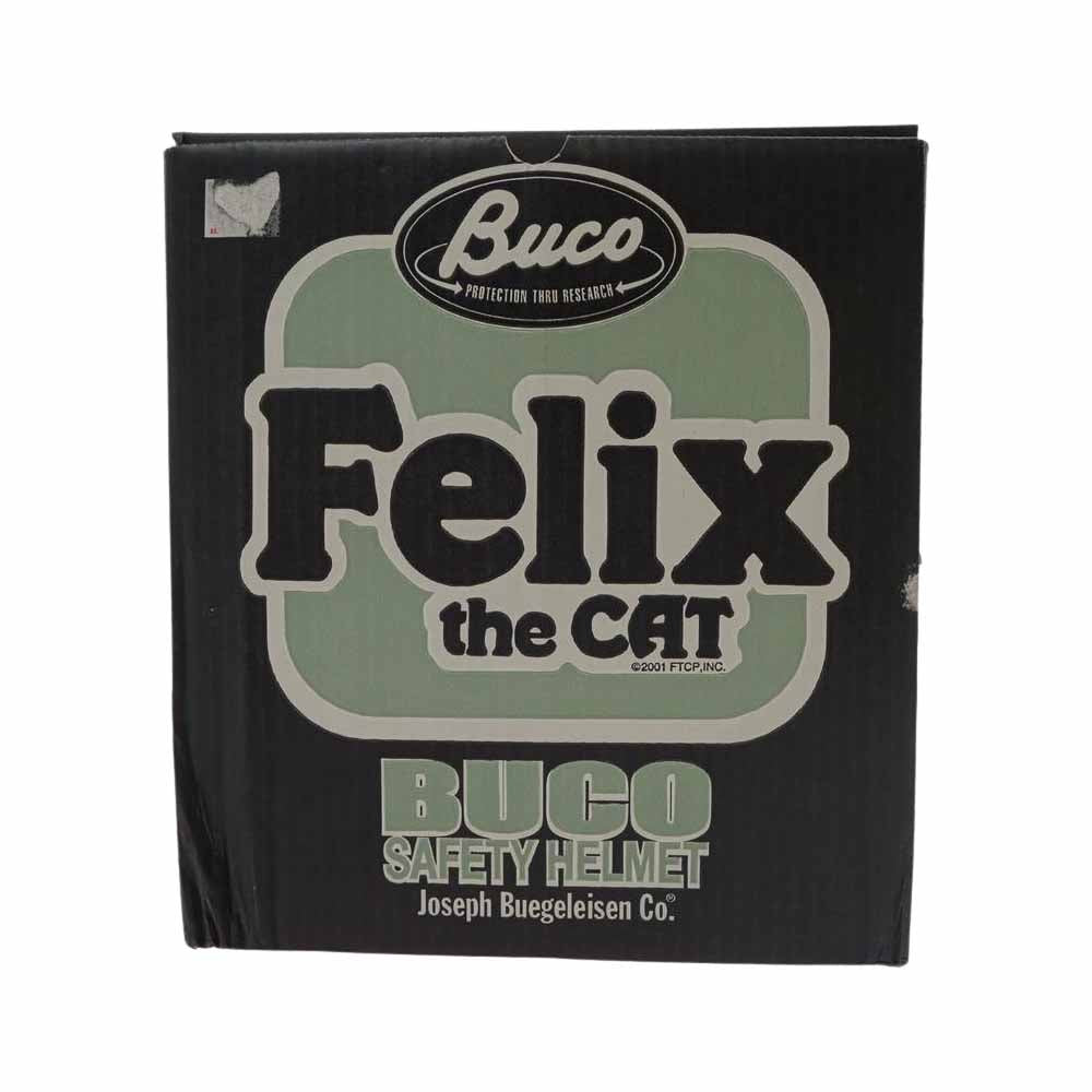 TOY'S McCOY トイズマッコイ BUCO HELMET BABY BUCO FELIX FOLLOW THE ATTACK ブコ ジェット ヘルメット フェリックス 100周年  オフホワイト系 ブラック系 M【極上美品】【中古】