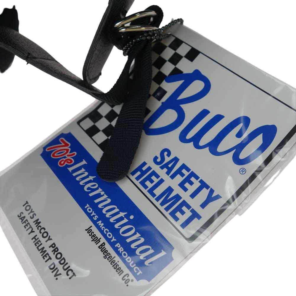 TOY'S McCOY トイズマッコイ BUCO THUNDERBOLT BLUE ブコ サンダーボルト ジェット ヘルメット レッド系 ブルー系 L【極上美品】【中古】