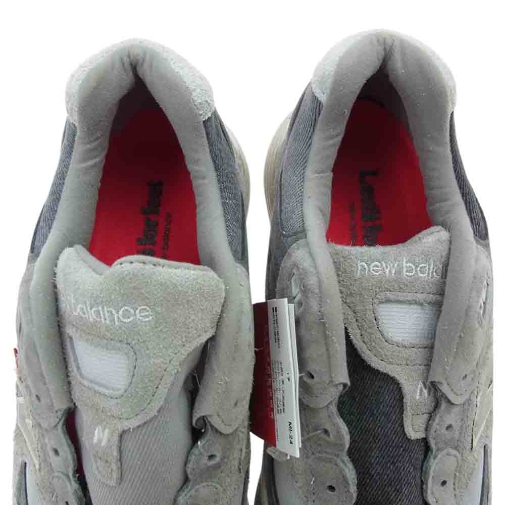 NEW BALANCE ニューバランス M992LV × Levi’s 992 GREY DENIME リーバイス グレイデニム グレー系 29cm D【新古品】【未使用】【中古】