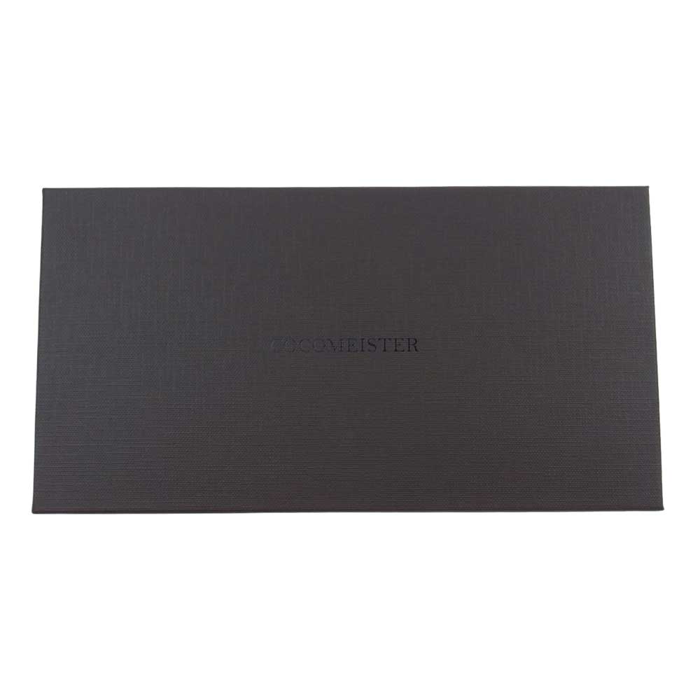 COCOMEISTER ココマイスター スカイスクレイパー マイスターコードバン ラウンドジップ レザー 長財布 ダークブラウン系【中古】