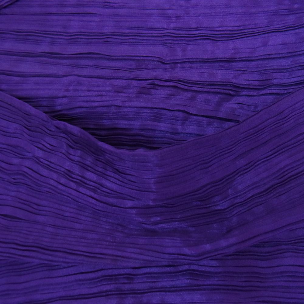 PLEATS PLEASE プリーツプリーズ イッセイミヤケ PP32-AD152 プリーツ加工 ポンチョ ストール パープル パープル系【中古】