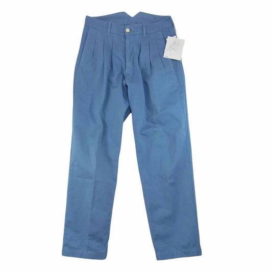 VISVIM ビズビム 17AW 0117205008003 HAKAMA PANTS GIZA CHINO ハカマ パンツ ギザ チノ パンツ ブルー系 2【中古】