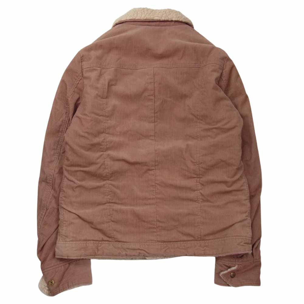 VISVIM ビズビム 13AW 0113205013023 CARAVAN JKT SLUB キャラバン スラブ コーデュロイ ボア ランチ ジャケット ピンクベージュ系 3【中古】