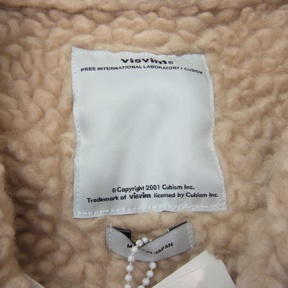 VISVIM ビズビム 13AW 0113205013023 CARAVAN JKT SLUB キャラバン スラブ コーデュロイ ボア ランチ ジャケット ピンクベージュ系 3【中古】