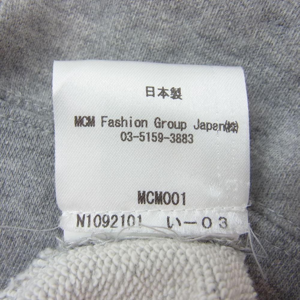 PHENOMENON フェノメノン MHACSJP01 CREWNECK SWEATSHIRT ロゴパッチ クルーネック スウェット グレー系【中古】