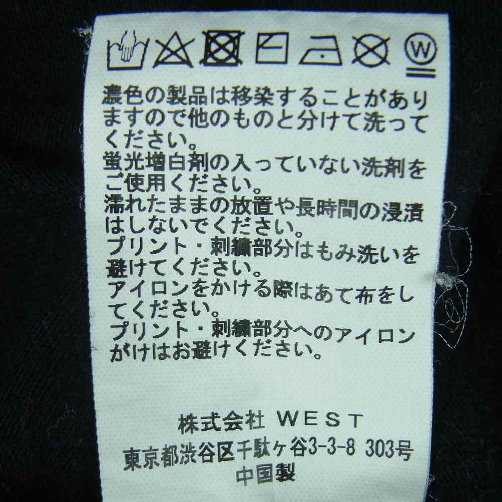 ICE CREAM アイスクリーム 401-9304 21SS BBC billionaire boys club ビリオネアボーイズクラブ CRAYON L/S T-SHIRT クレヨン プリント ロンT 長袖 Tシャツ ブラック系 L【中古】