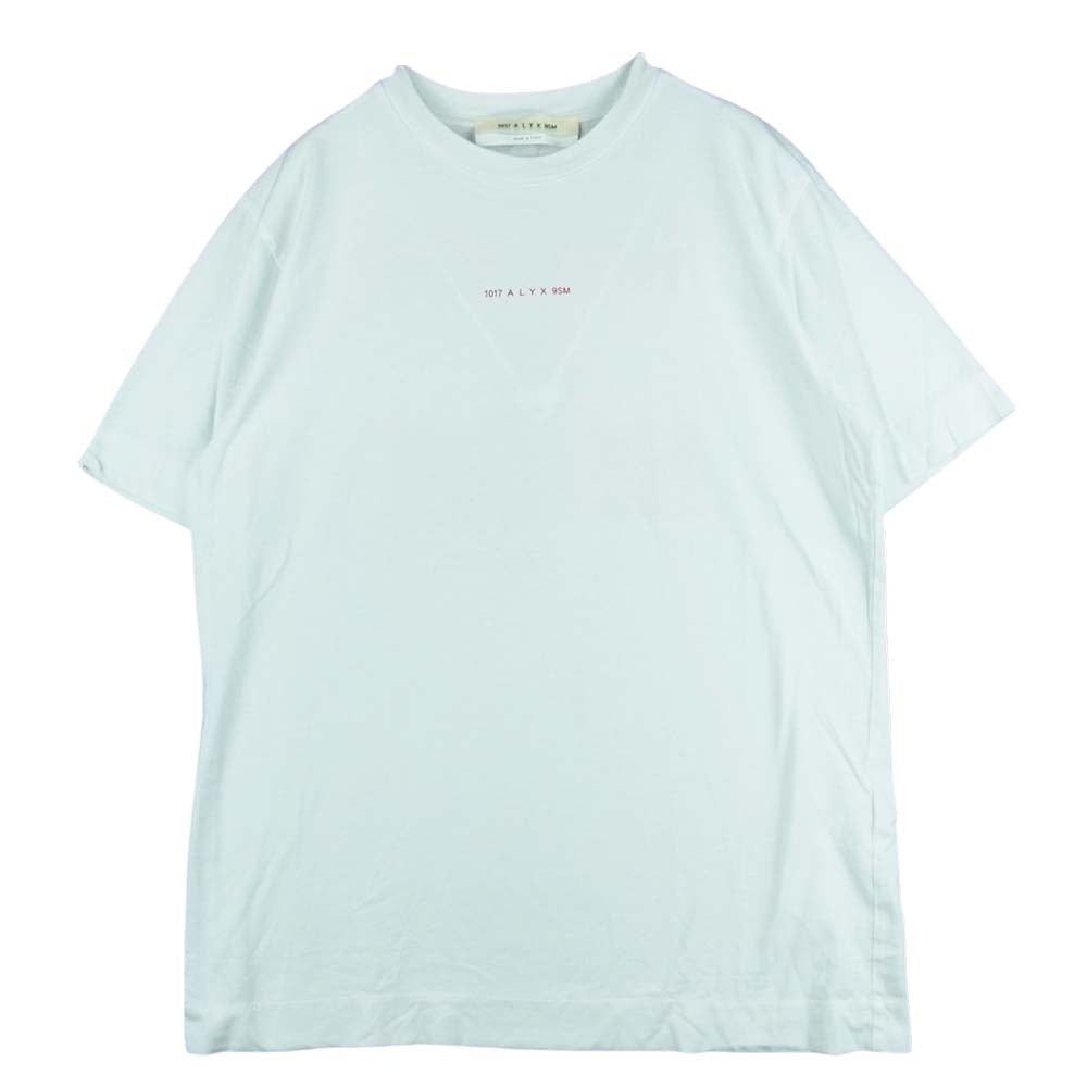 アリクス AAMTS0225 国内正規品 イタリア製 CHANGE OF HEART S/S TEE チェンジオブハート ロゴプリント クルーネック 半袖 Tシャツ ホワイト系 M【中古】