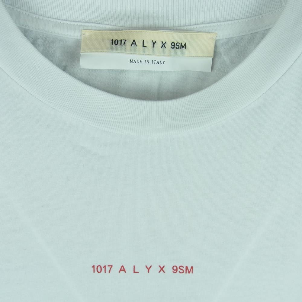 アリクス AAMTS0225 国内正規品 イタリア製 CHANGE OF HEART S/S TEE チェンジオブハート ロゴプリント クルーネック 半袖 Tシャツ ホワイト系 M【中古】