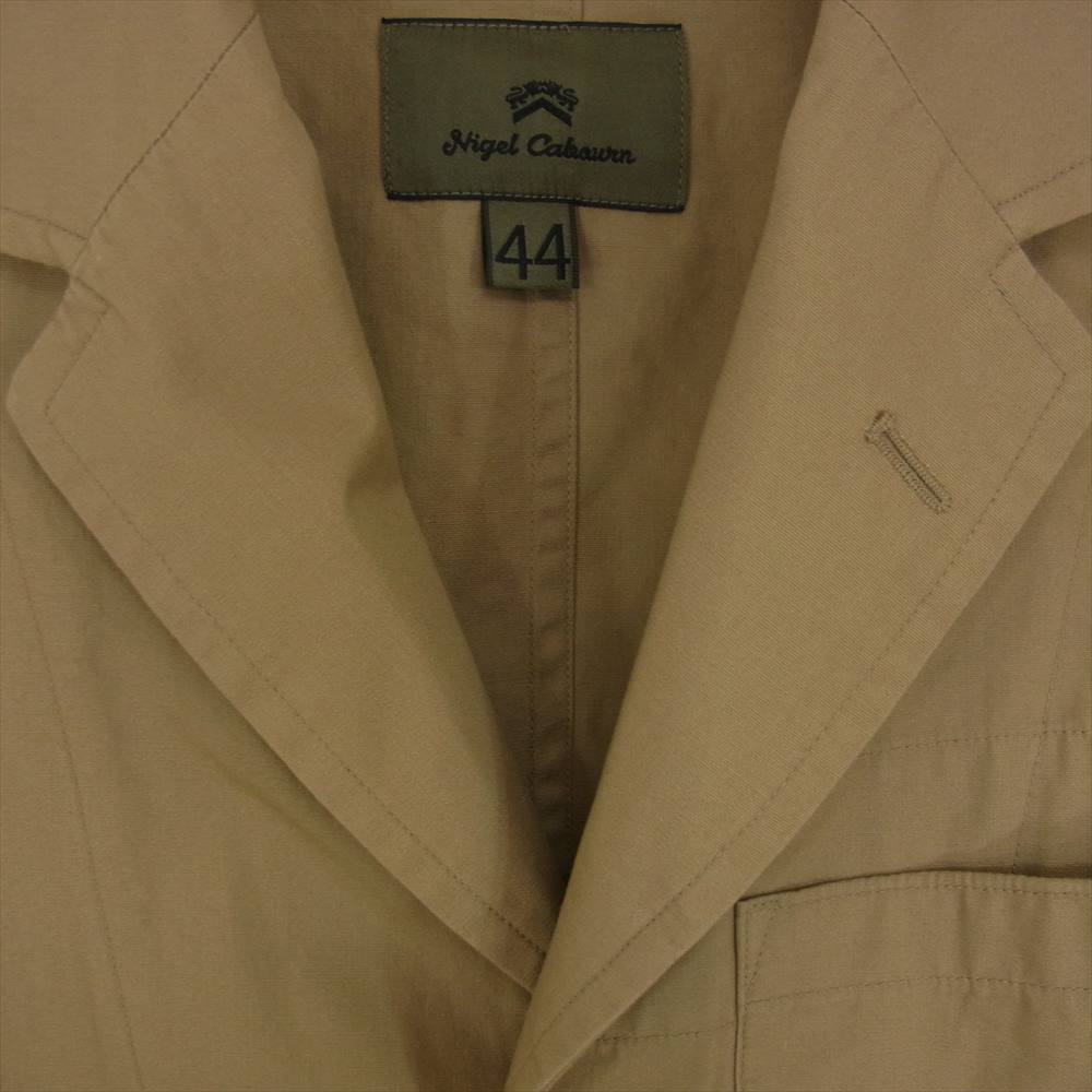 Nigel Cabourn ナイジェルケーボン 17SS 80340080004 HOSPITAL JACKET ホスピタル コットン ショートコート ジャケット ブラウン系 44【中古】