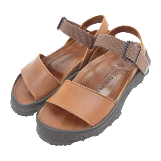 Nigel Cabourn ナイジェルケーボン 8042-00-62000 1950s FRENCH ARMY SANDAL フレンチ アーミー レザー サンダル ブラウン系 26cm【新古品】【未使用】【中古】