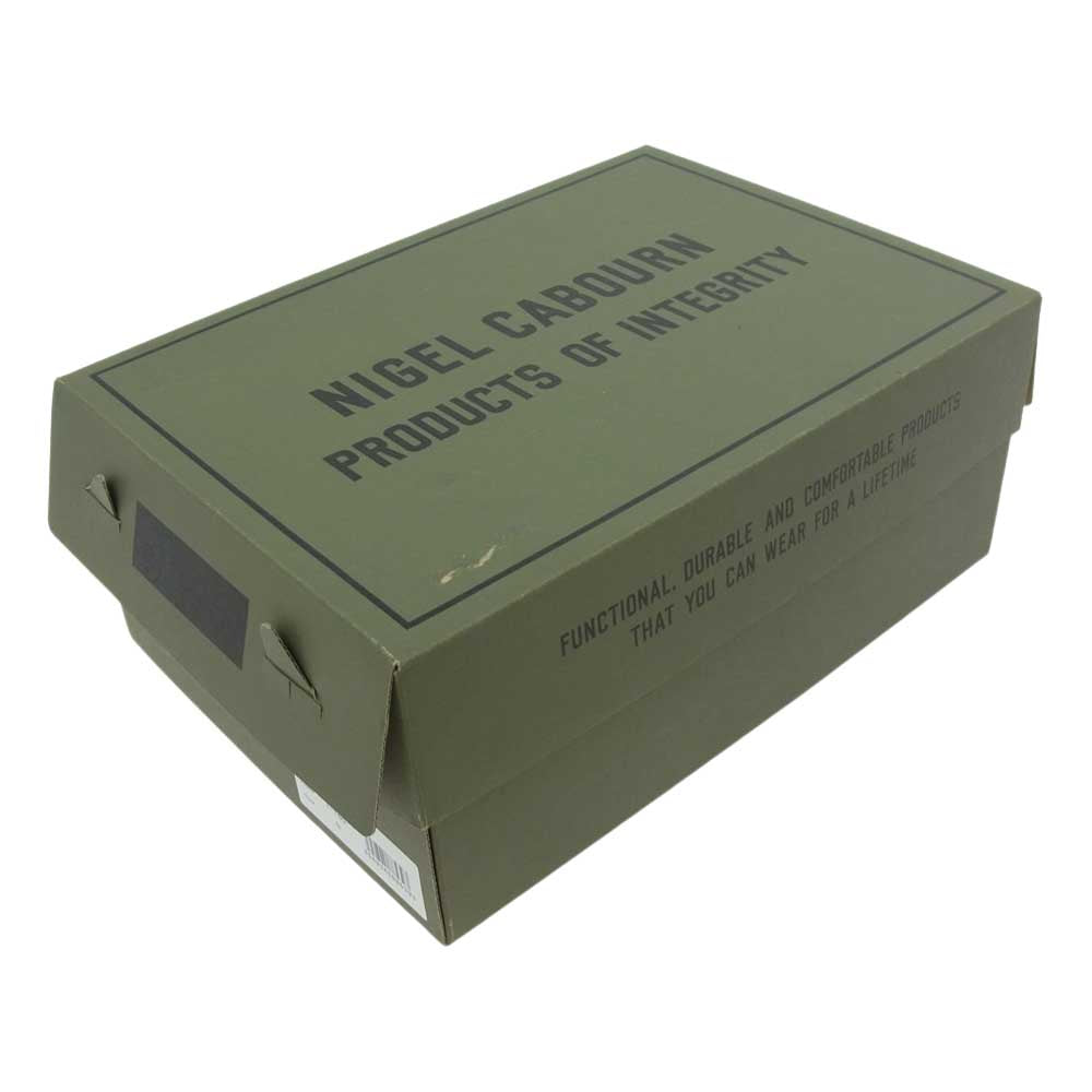 Nigel Cabourn ナイジェルケーボン 8042-00-62000 1950s FRENCH ARMY SANDAL フレンチ アーミー レザー サンダル ブラウン系 26cm【新古品】【未使用】【中古】
