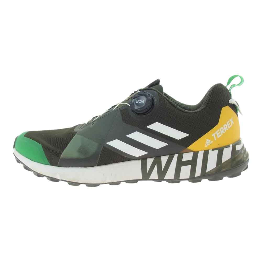 adidas アディダス DB2999 × White Mountaineering ホワイトマウンテニアリング WM TERREX TWO BOA ローカット スニーカー カーキ系 29.5cm【中古】