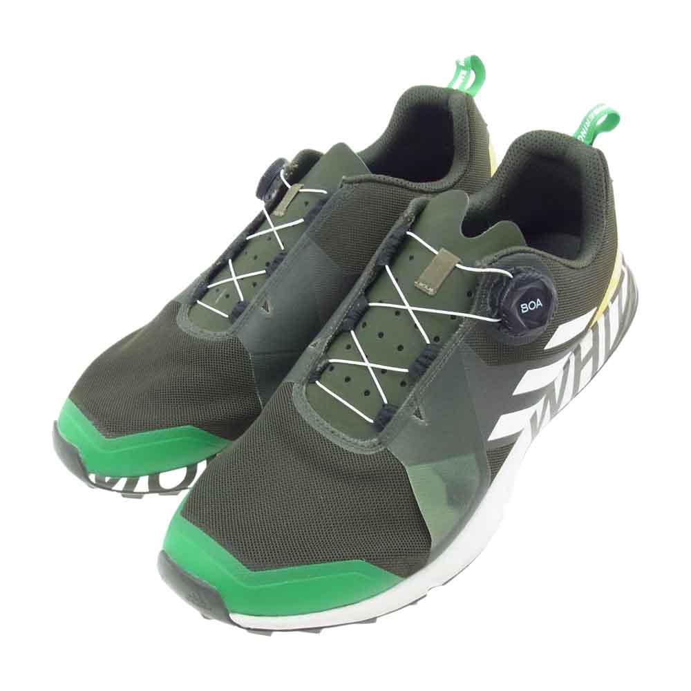 adidas アディダス DB2999 × White Mountaineering ホワイトマウンテニアリング WM TERREX TWO BOA ローカット スニーカー カーキ系 29.5cm【中古】
