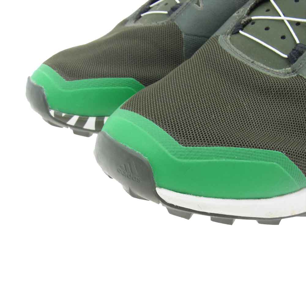 adidas アディダス DB2999 × White Mountaineering ホワイトマウンテニアリング WM TERREX TWO BOA ローカット スニーカー カーキ系 29.5cm【中古】