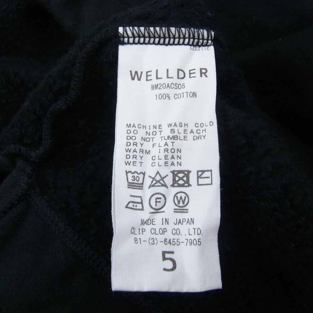 ウェルダー WM20ACS05 Flutter Tail Hihneck フラッター テイル ハイネック スウェット ブラック系【中古】