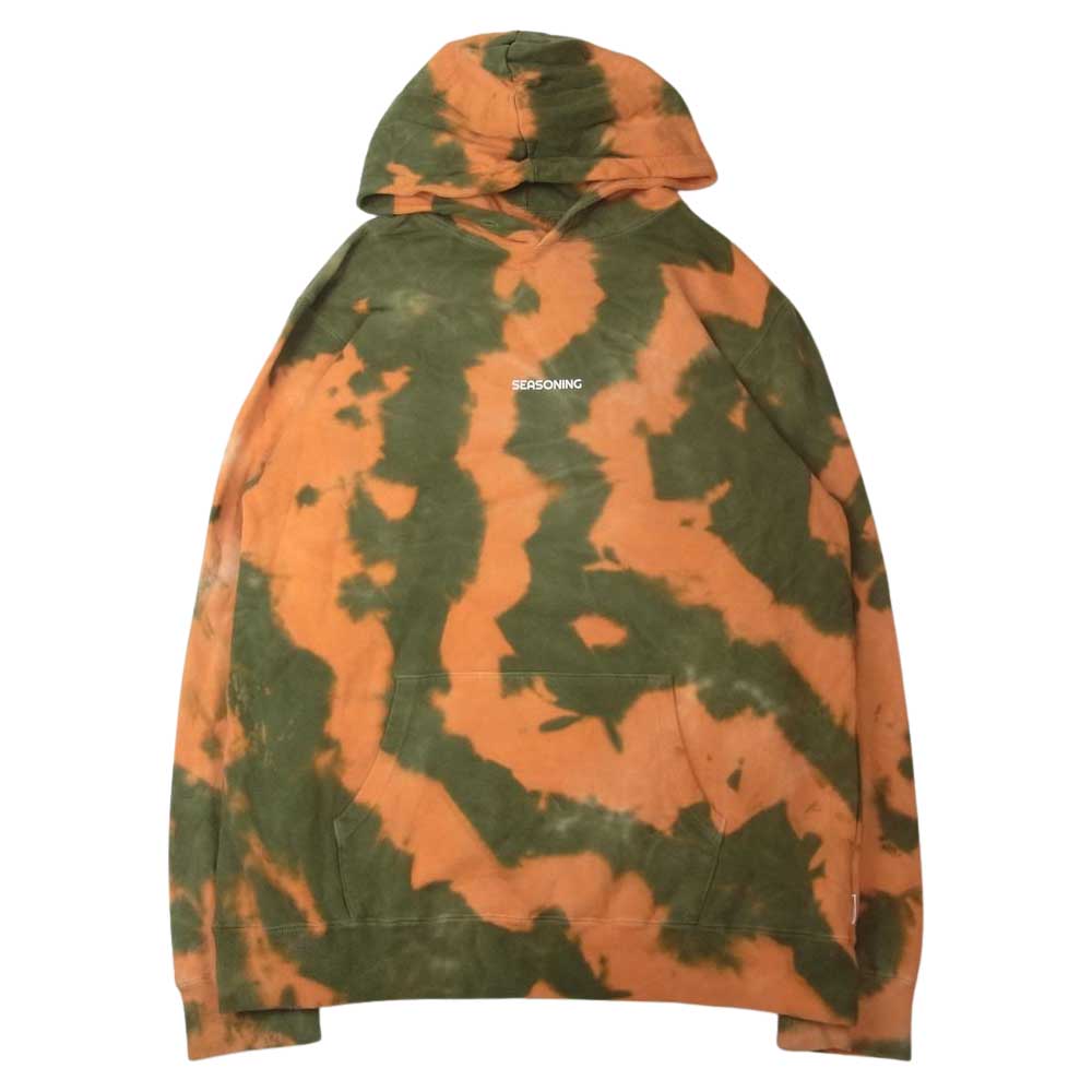 シーズニング SE18W-CT01 TIEDYE HOODIE MIX タイダイ フーディ パーカー マルチカラー系 3【中古】
