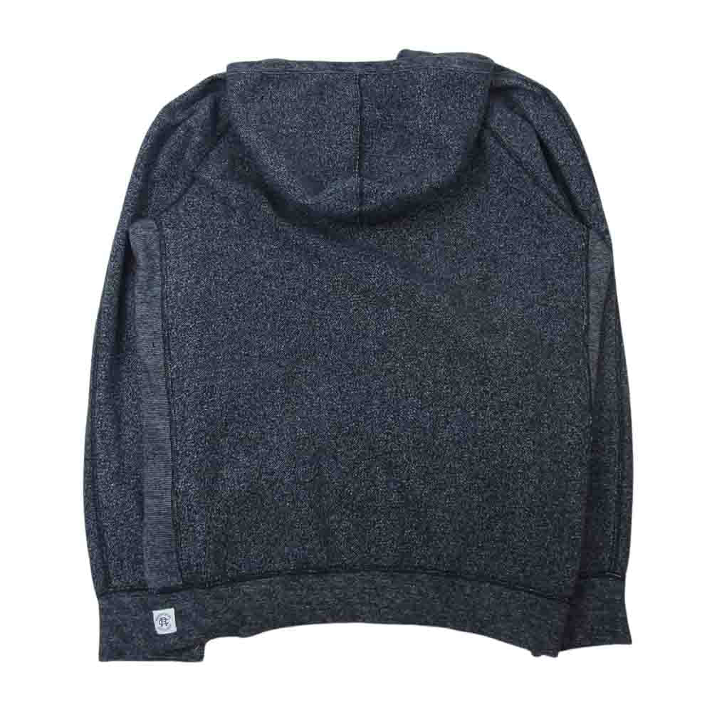 REIGNING CHAMP レイニングチャンプ 国内正規品 RC-3257 Tiger Fleece L/S Zip Front Hoodie タイガーフリース フルジップ パーカー フーディ グレー系 グレー系 L【中古】