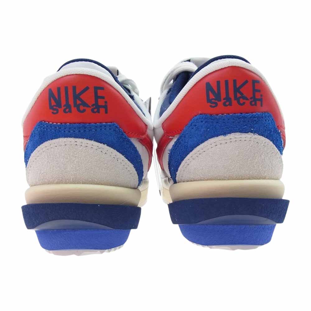 NIKE ナイキ DQ0581100 × SACAI サカイ ZOOM CORTEZ ズーム コルテッツ スニーカー ホワイト系 レッド系 ブルー系 29cm【新古品】【未使用】【中古】