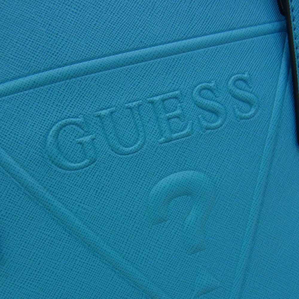 Guess ゲス ハンドバッグ ブルー系【極上美品】【中古】
