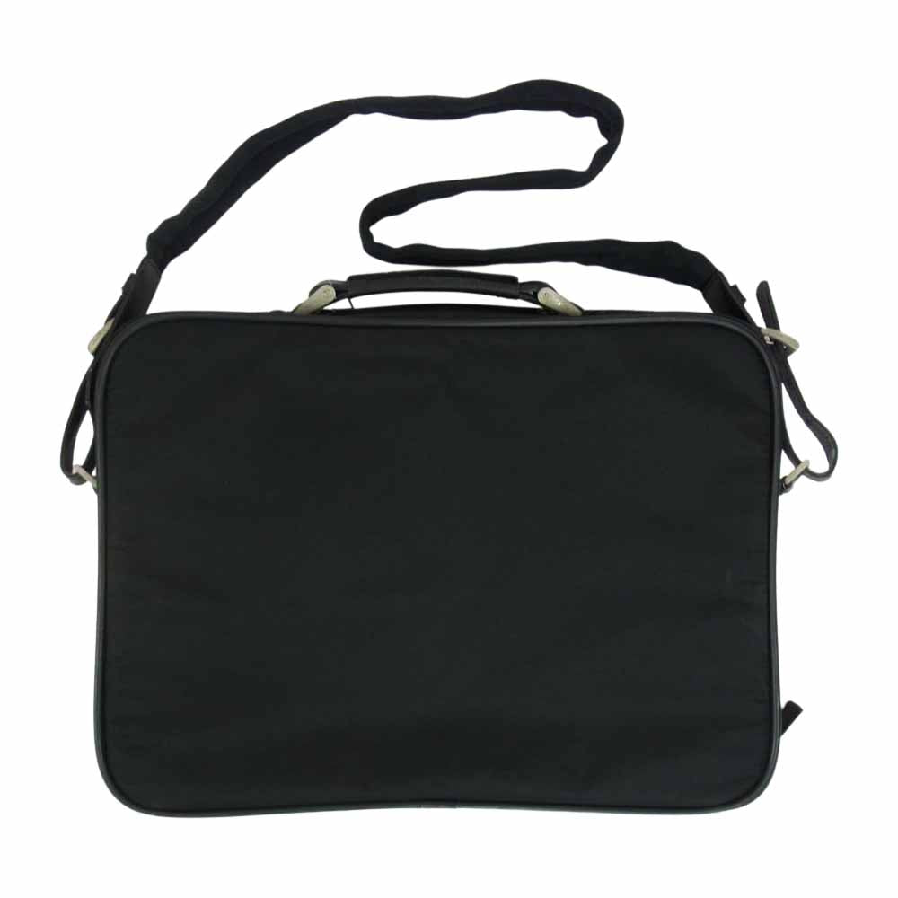 PRADA プラダ V147 2WAY ブリーフケース ブラック系【中古】