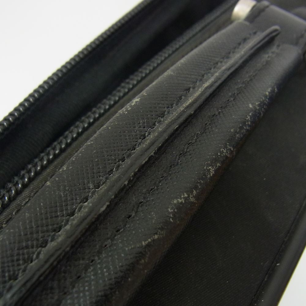 PRADA プラダ V147 2WAY ブリーフケース ブラック系【中古】