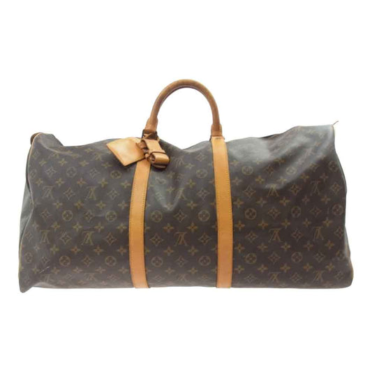 LOUIS VUITTON ルイ・ヴィトン モノグラム キーポル60 M41422 ※鍵欠品 ブラウン系【中古】