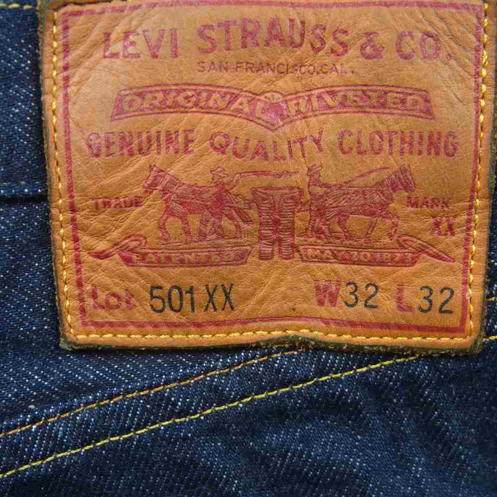 HUMAN MADE ヒューマンメイド 501XX LEVIS VINTAGE CLOTHING LVC リーバイス XX23PT003 1944 501 JEANS 32 デニム パンツ インディゴブルー系 W32 L32【中古】