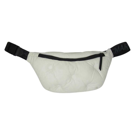 MAISON MARGIELA メゾンマルジェラ S61WB0000 PR818 GLAM SLAM グラムスラム レザー バムバッグ ボディバッグ ホワイト系【中古】
