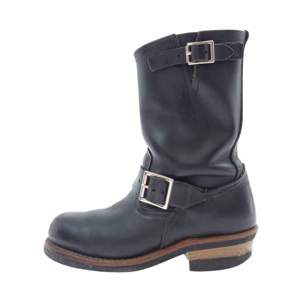 RED WING レッドウィング 2268 ENGINEER BOOTS エンジニア レザー ブーツ  ブラック系【中古】