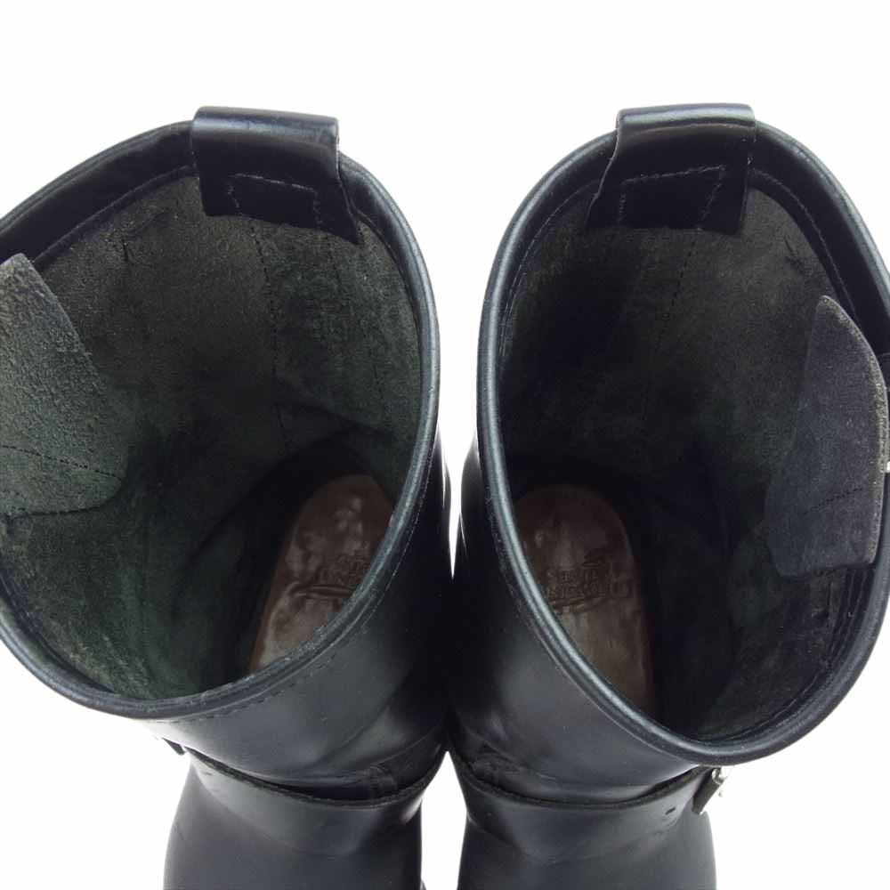 RED WING レッドウィング 2268 ENGINEER BOOTS エンジニア レザー ブーツ  ブラック系【中古】