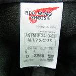 RED WING レッドウィング 2268 ENGINEER BOOTS エンジニア レザー ブーツ  ブラック系【中古】