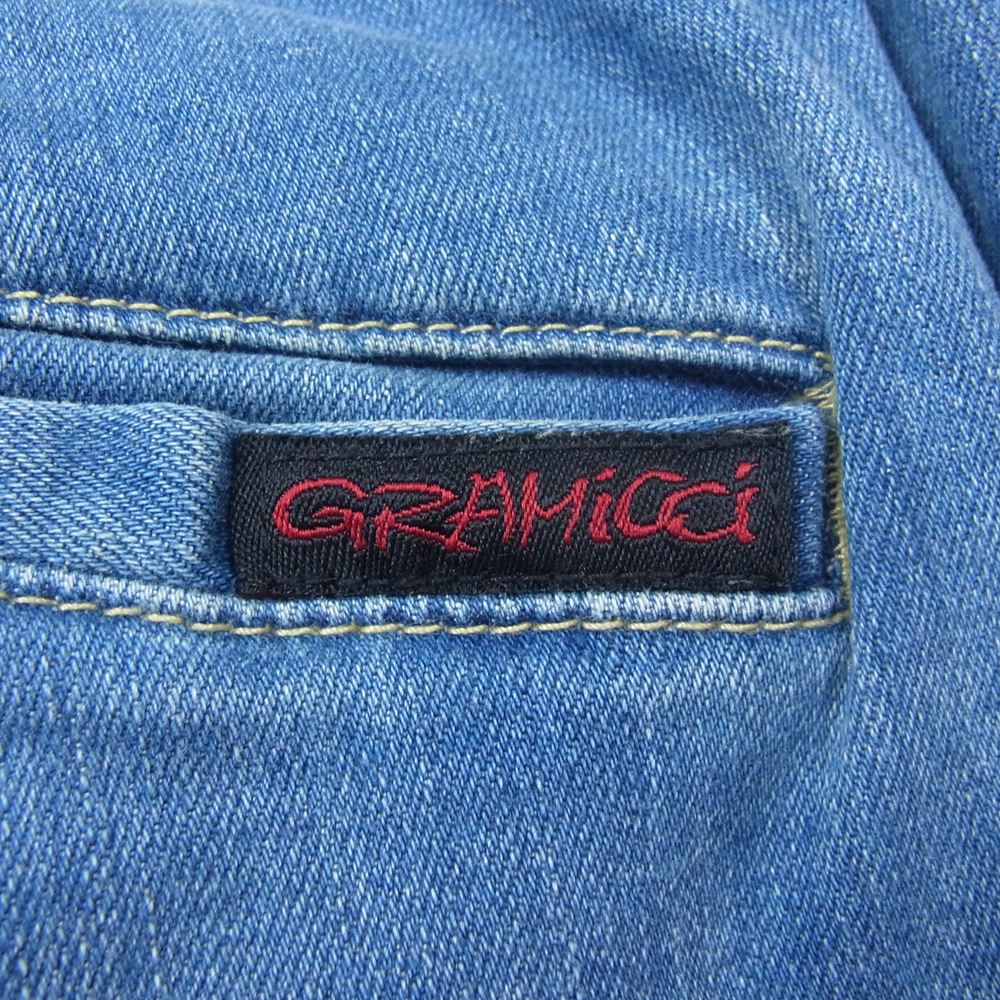 Gramicci グラミチ 8817-DEJ DENIM NN-PANTS デニム ニューナロー イージー マウンテン パンツ ブルー インディゴブルー系 S【中古】