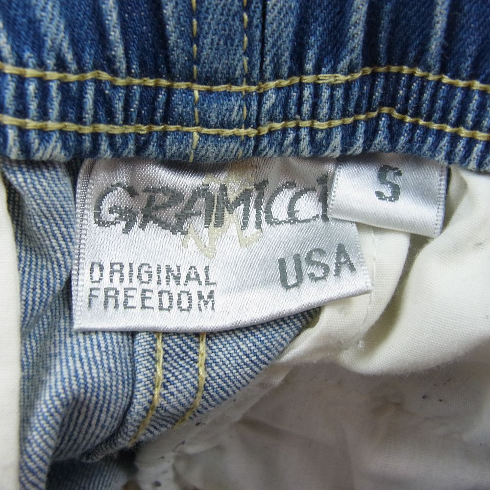 Gramicci グラミチ 8817-DEJ DENIM NN-PANTS デニム ニューナロー イージー マウンテン パンツ ブルー インディゴブルー系 S【中古】