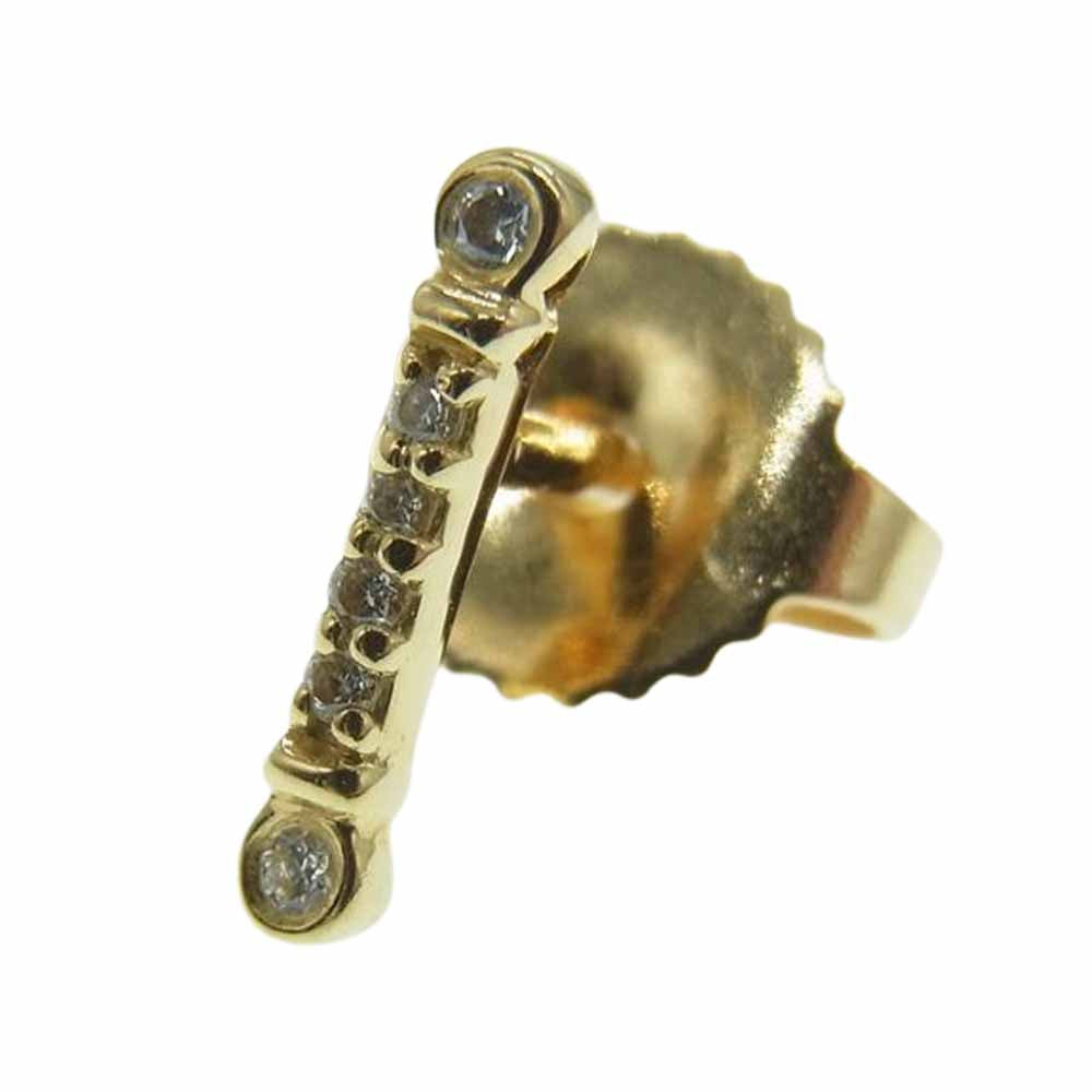 TIFFANY&Co. ティファニー 18K フルールドリス キー バー ピアス ゴールド系【中古】
