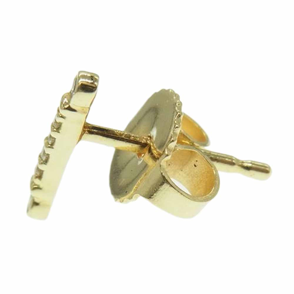 TIFFANY&Co. ティファニー 18K フルールドリス キー バー ピアス ゴールド系【中古】