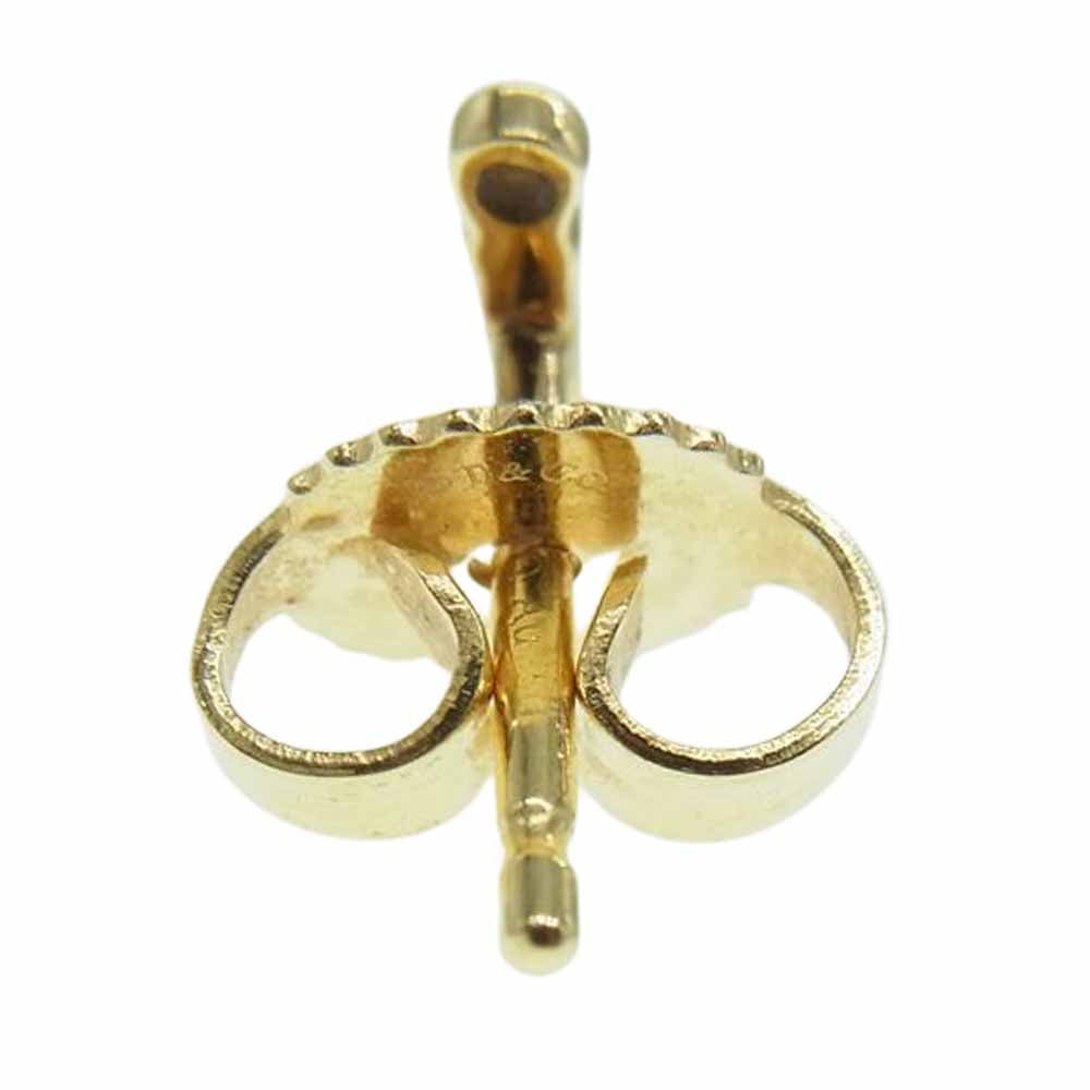 TIFFANY&Co. ティファニー 18K フルールドリス キー バー ピアス ゴールド系【中古】