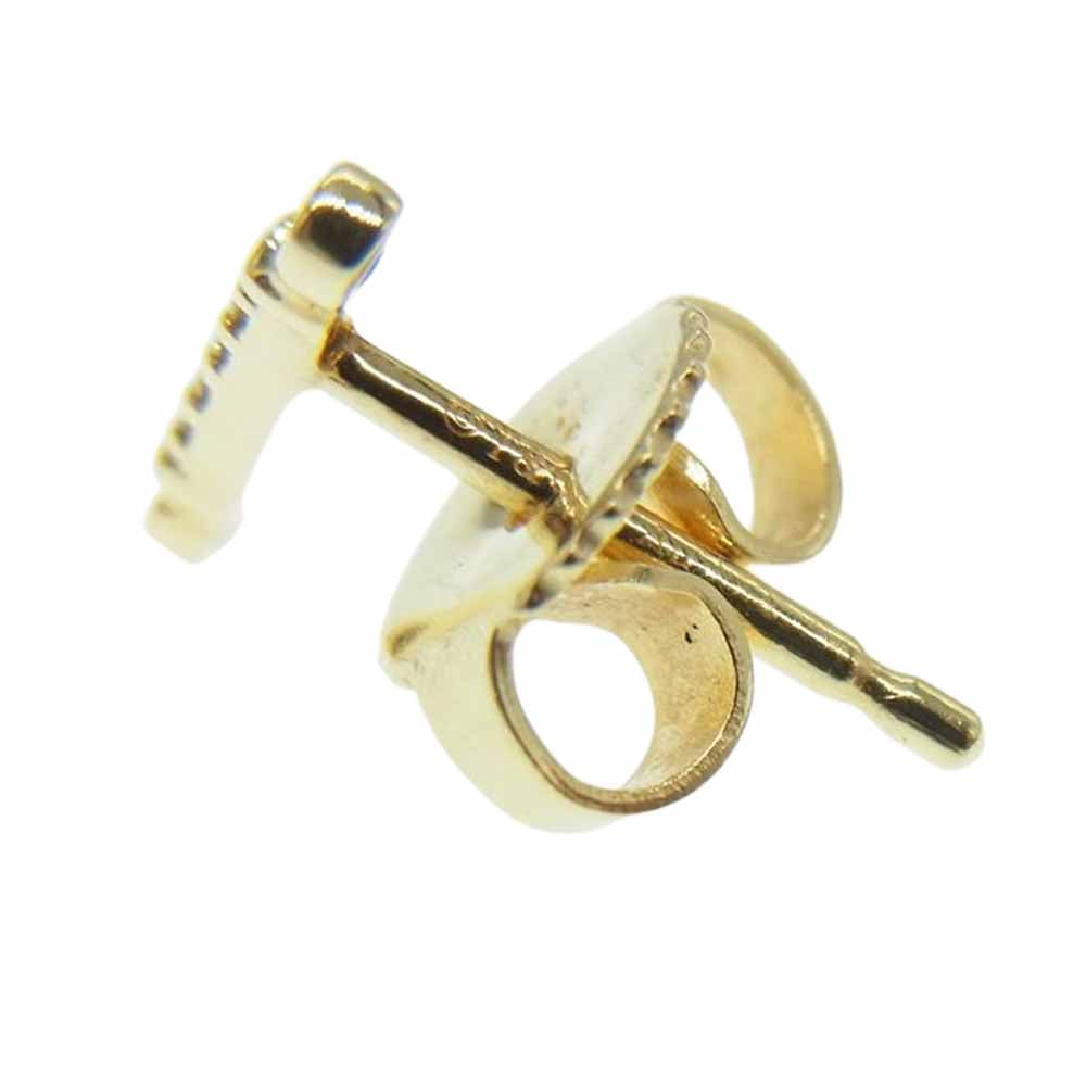 TIFFANY&Co. ティファニー 18K フルールドリス キー バー ピアス ゴールド系【中古】