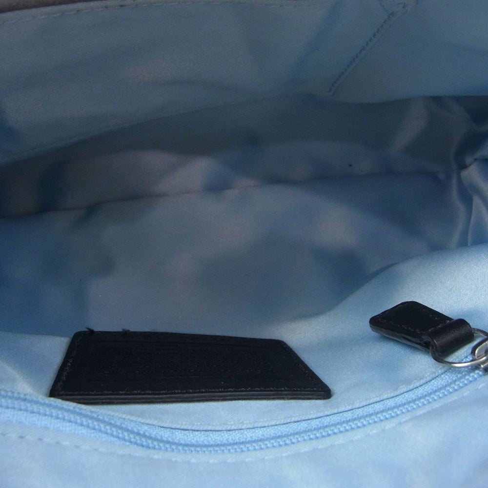 COACH コーチ F15141 ショルダーバッグ ハンドバック  ブラック系【中古】