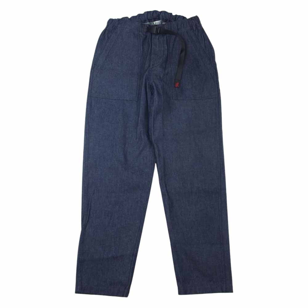orSlow オアスロウ × GRAMICCI グラミチ GMP-19F1263 FATING PANTS DENIM デニム ベイカー ファティーグ パンツ インディゴブルー系 S【極上美品】【中古】