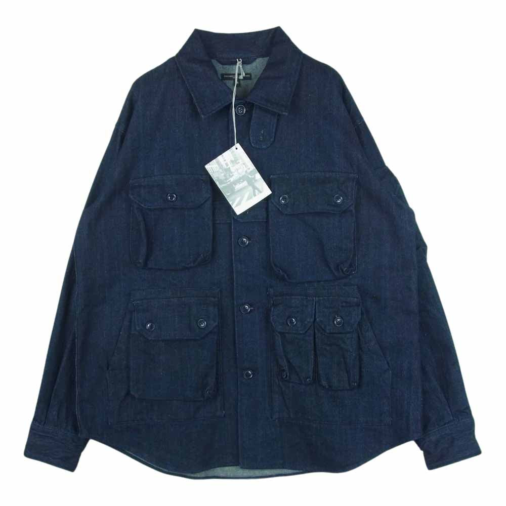 Engineered Garments エンジニアードガーメンツ DENIM EXPLORER SHIRT JACKET デニム エクスプローラー シャツ ジャケット インディゴブルー系 S【中古】
