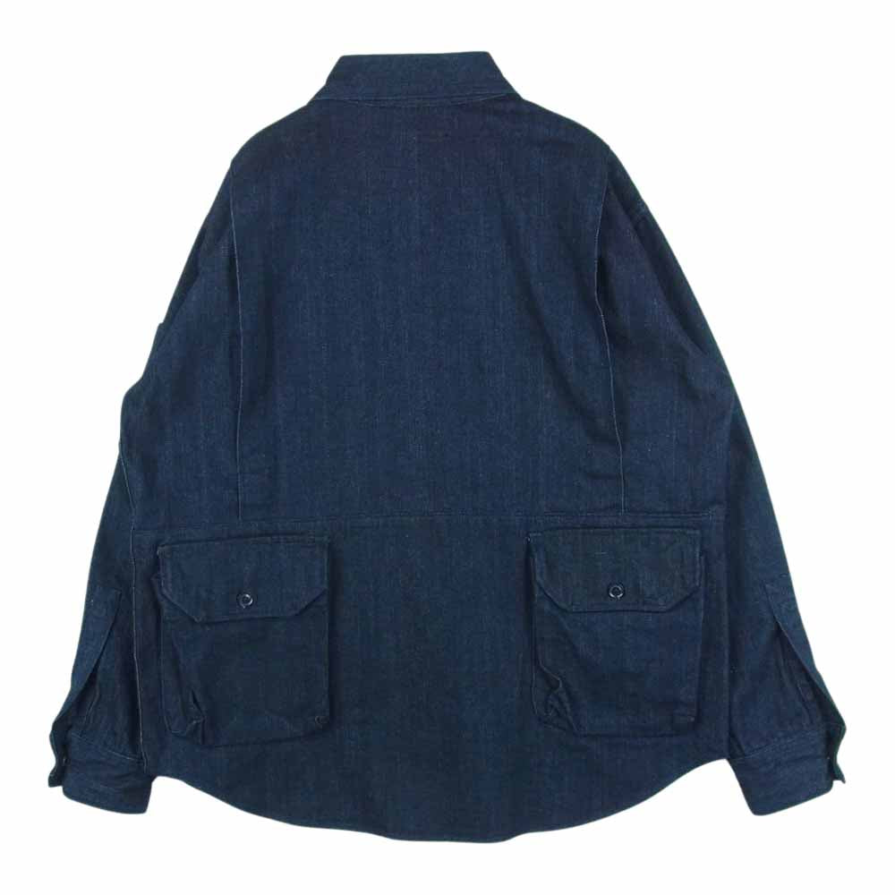 Engineered Garments エンジニアードガーメンツ DENIM EXPLORER SHIRT JACKET デニム エクスプローラー シャツ ジャケット インディゴブルー系 S【中古】
