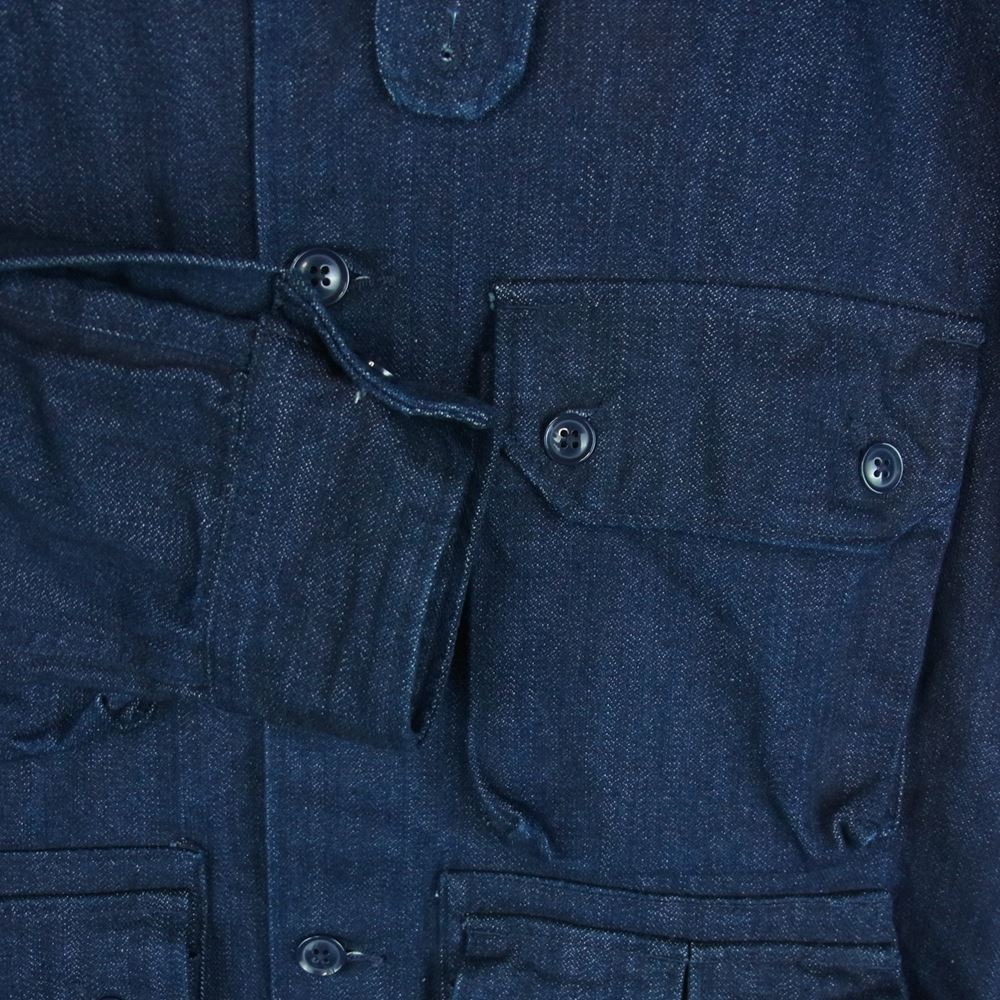 Engineered Garments エンジニアードガーメンツ DENIM EXPLORER SHIRT JACKET デニム エクスプローラー シャツ ジャケット インディゴブルー系 S【中古】