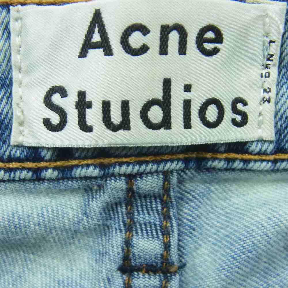 ACNE STUDIOS アクネストゥディオズ FLEX SILVER VINT USED加工 スキニー デニム パンツ インディゴブルー系 28 / 32【中古】