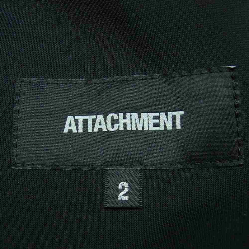 ATTACHMENT アタッチメント AP11-265 EX.TAPERED SLACKS テーパード スラックス パンツ ブラック系 2【美品】【中古】