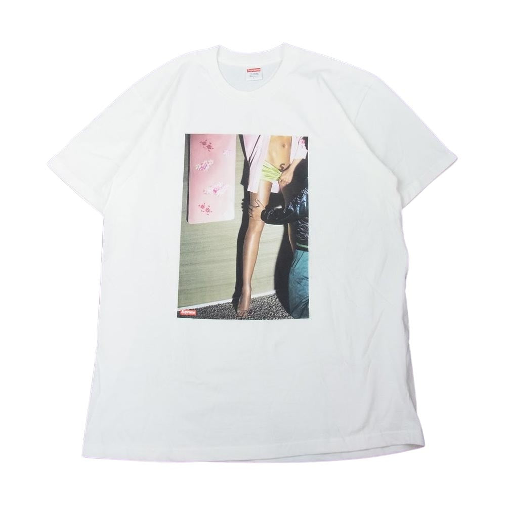 Supreme シュプリーム 22SS model tee モデル Tシャツ WHITE ホワイト系 L【美品】【中古】