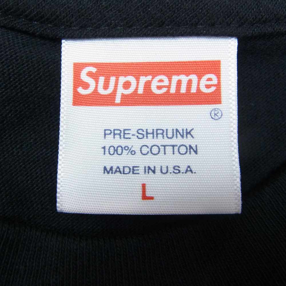 Supreme シュプリーム 22SS model tee モデル Tシャツ BLACK ブラック系 L【新古品】【未使用】【中古】